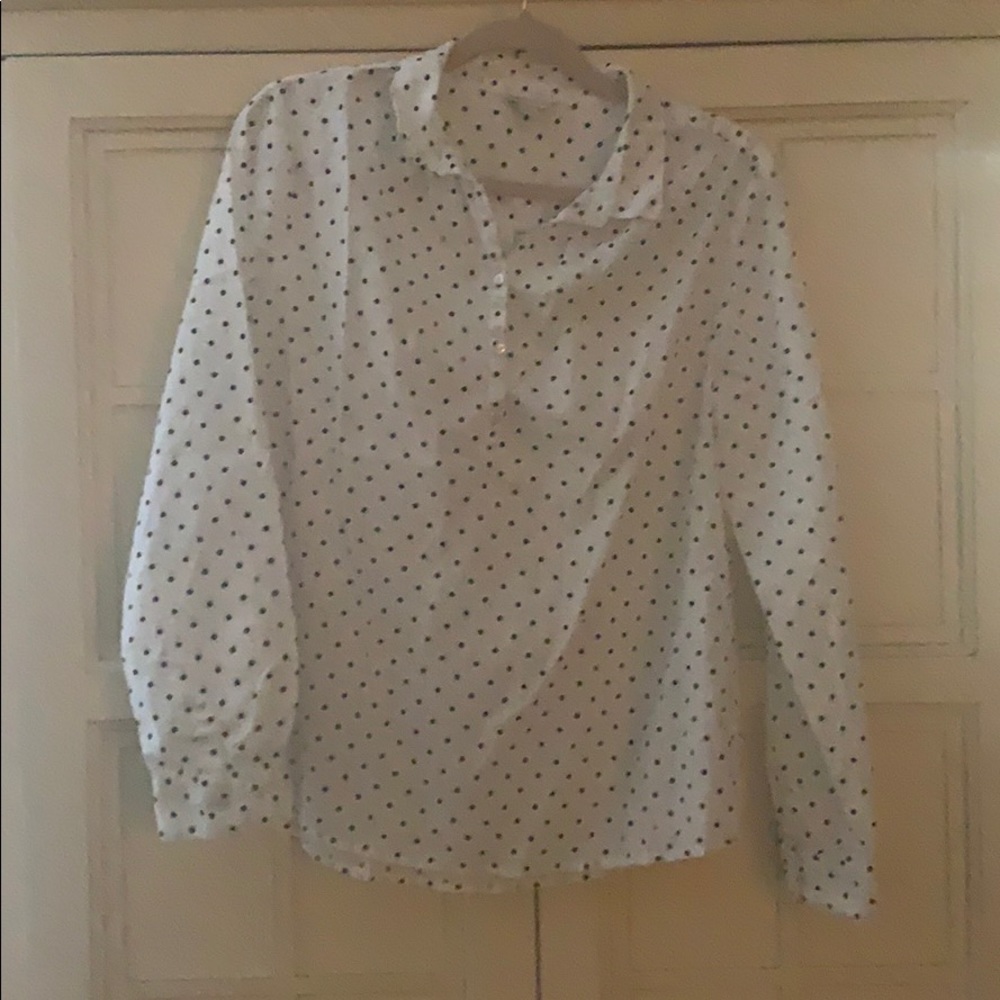 Cato 1/4 button up blouse